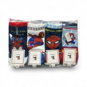 Spider-Man Kids Socks Set - Red, Blue, White